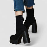 Olga – Moderní nubukové boty s pohodlným stylem