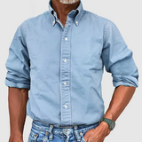 Adrian - Klasická pánská košile s dlouhými rukávy