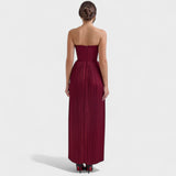 "Isabella - Šaty bez ramínek" can be rewritten as "Isabella - Bezramínkové šaty".