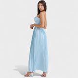 "Isabella - Šaty bez ramínek" can be rewritten as "Isabella - Bezramínkové šaty".