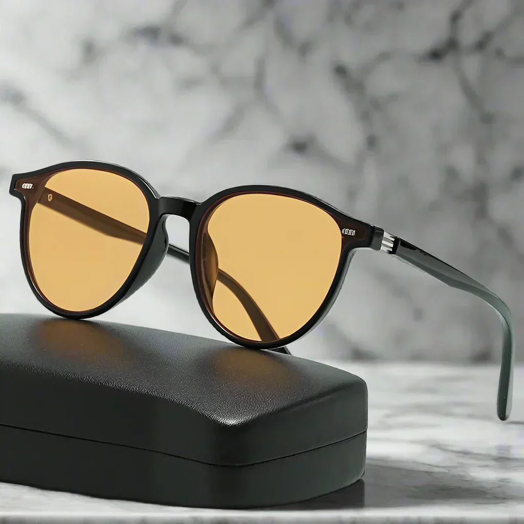 Alex – Retro kulaté sluneční brýle