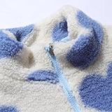 Cecil™ | Dvoustranný kabát srdcí