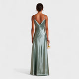 "Lucía Satin - Dlouhé Šaty" can be rewritten as "Lucía Satin - Elegant Long Dress".