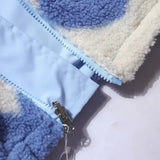 Cecil™ | Dvoustranný kabát srdcí