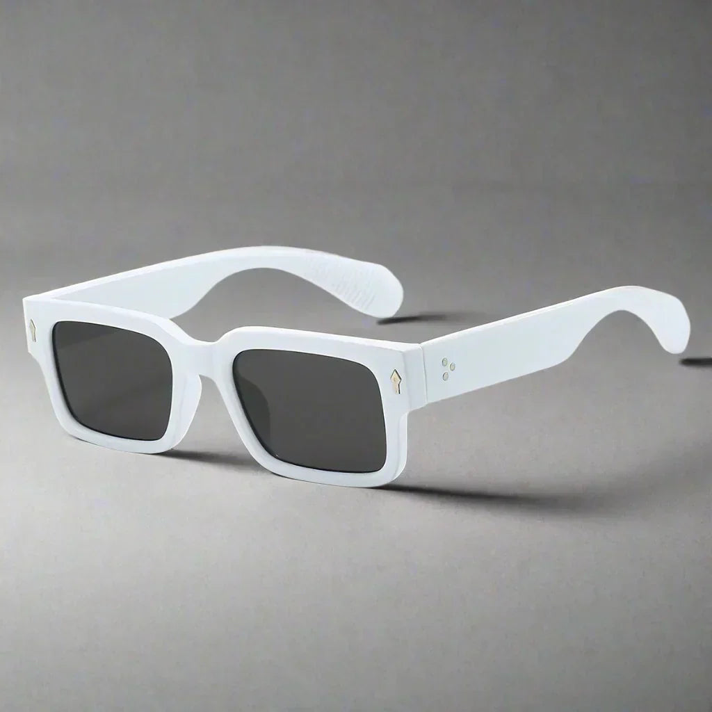 Alex – Stylové obdélníkové sluneční brýle s výrazným designem
