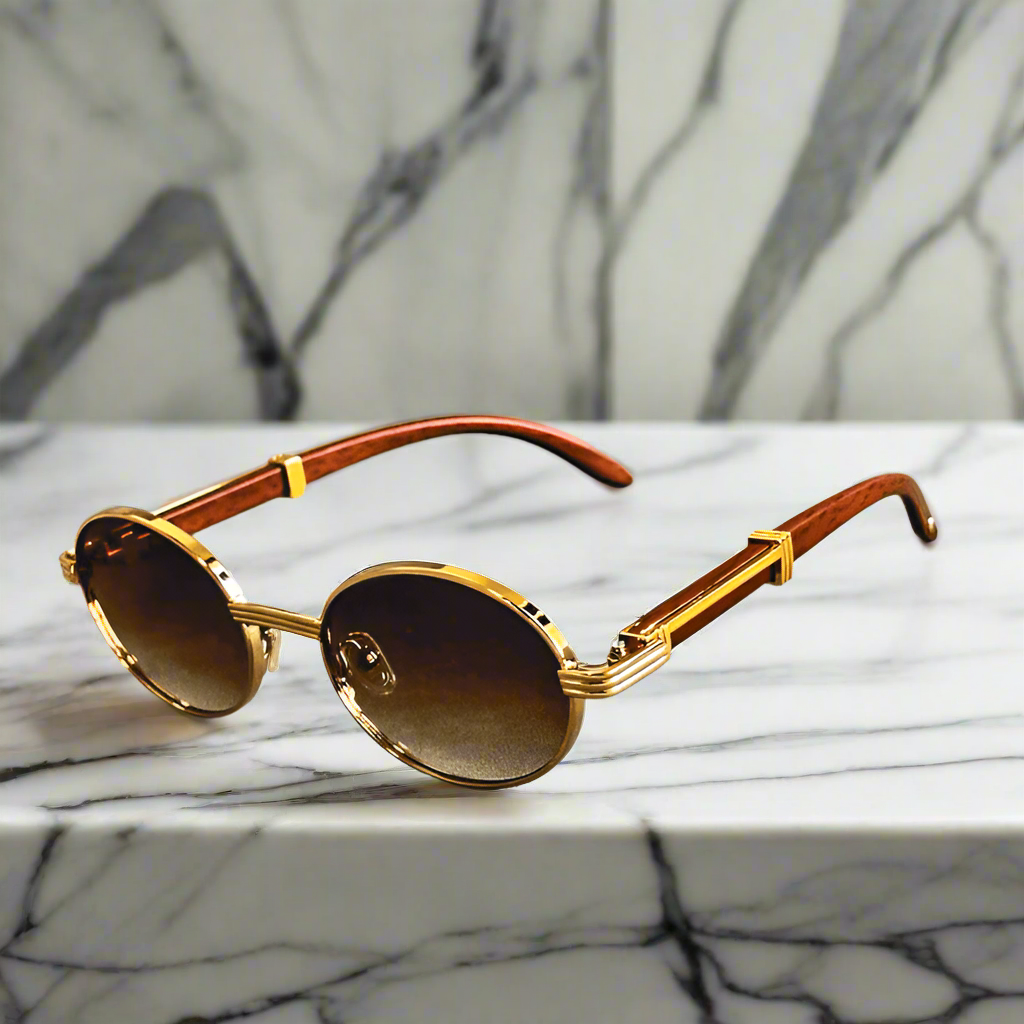 Alex – Kulaté sluneční brýle s retro nádechem