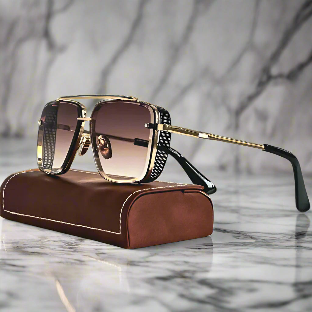 Alex – Letní sluneční brýle z kovu a acetátu" can be rewritten as:

"Alex – Sluneční brýle pro léto z kovu a acetátu