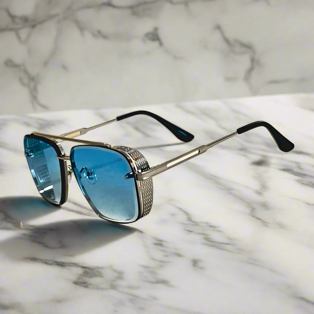 Alex – Sluneční brýle s kovovým rámem pro letecké nadšence