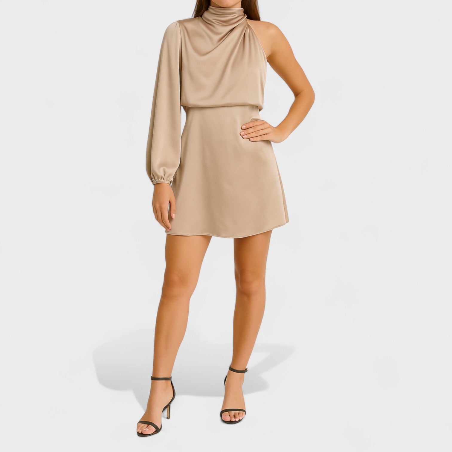 Valmira - Asymetrické večerní šaty pro výjimečné příležitosti