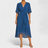 Yalina - Stylové šaty s regulovatelným pasem