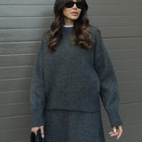 Lara | Pletený podzimní set