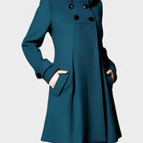 Saša - Stylový kabát s knoflíkovým zapínáním