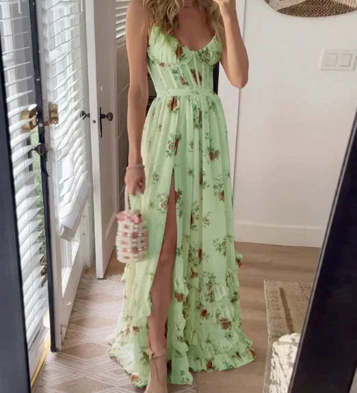 Sónia | Midi šaty s květinovým motivem