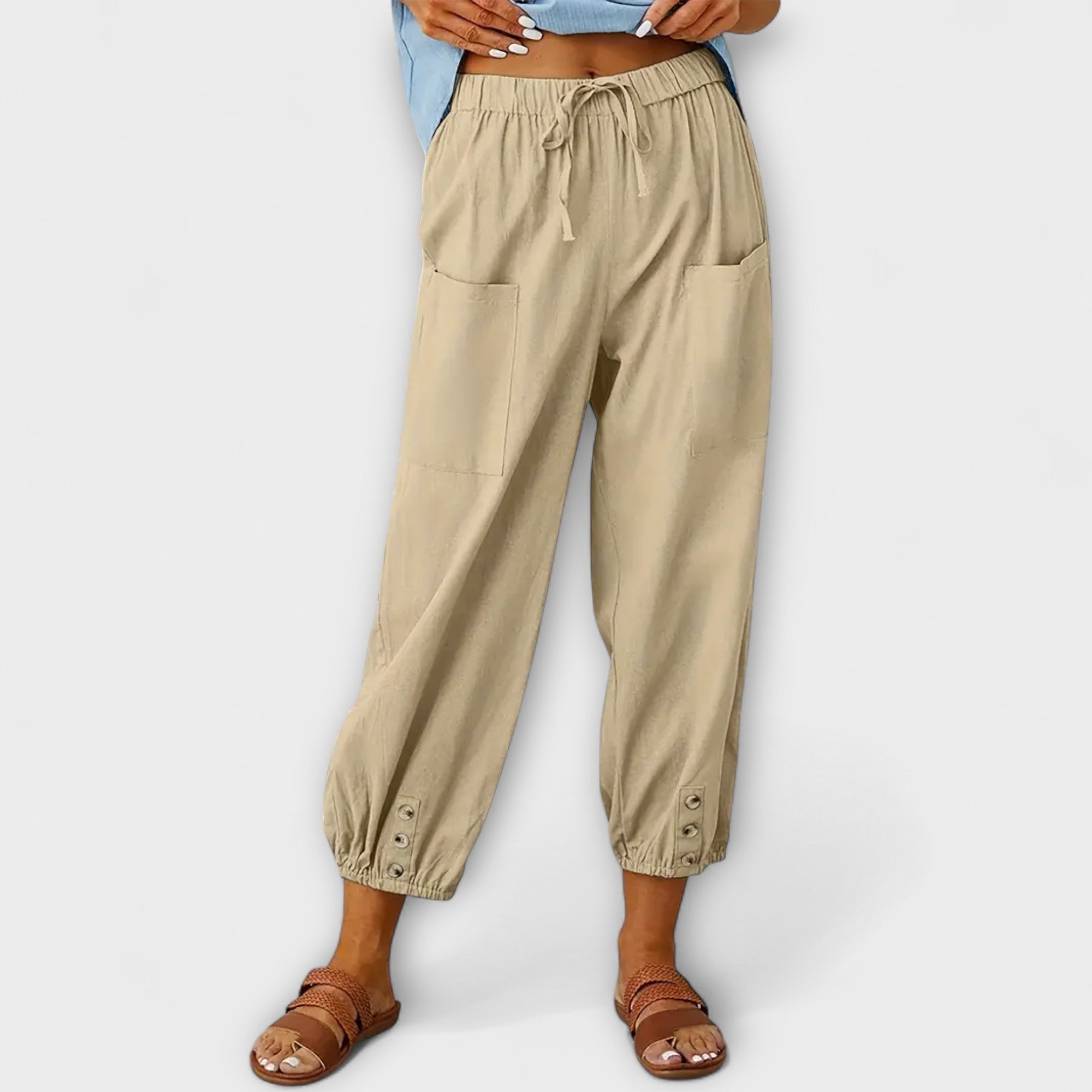 Mira - Letní haremové kalhoty pro pohodlí a styl