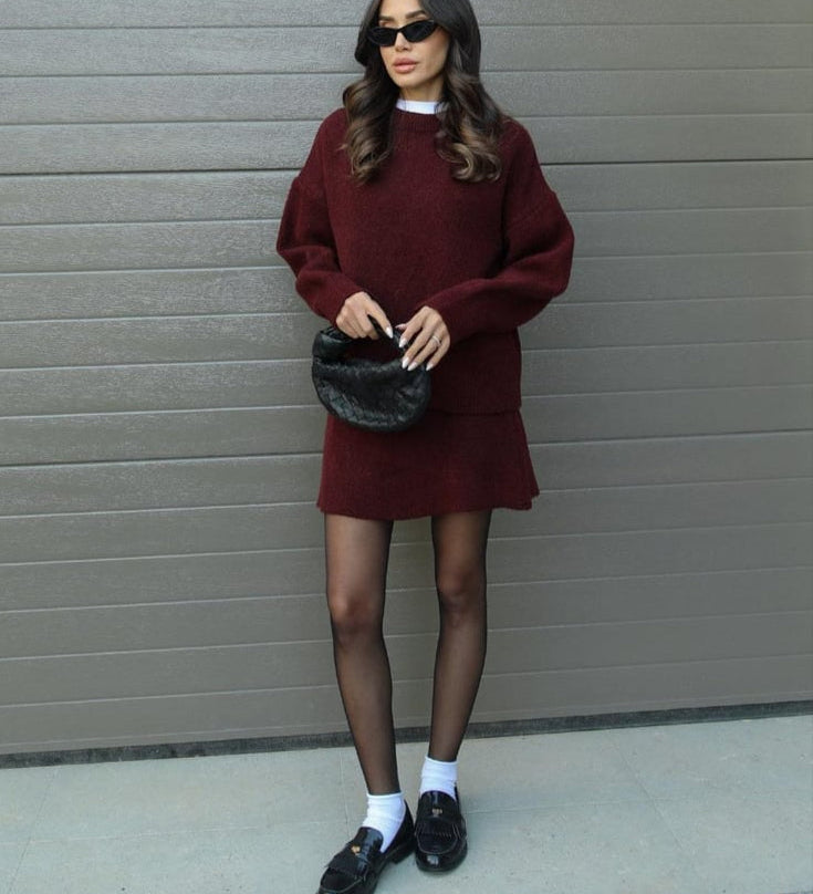 Lara | Autumn Knit Set