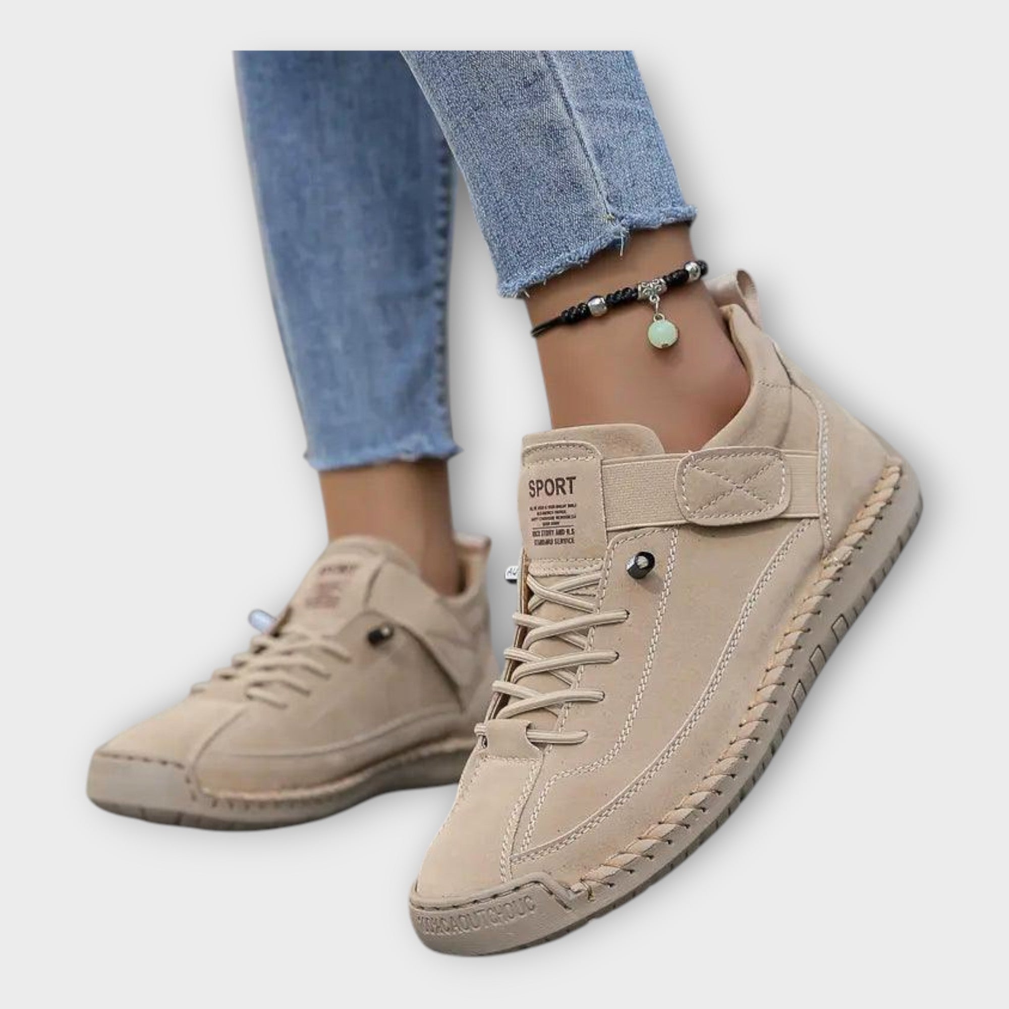 Kožené atletické tenisky