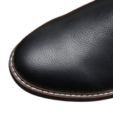 Viktor – Černé kožené pracovní obuv