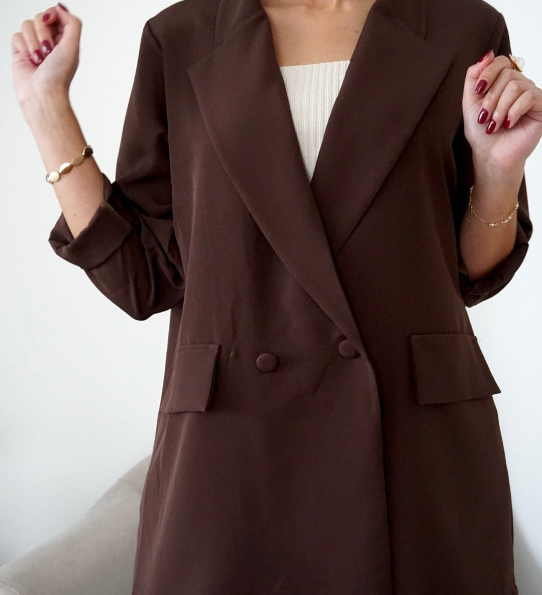 Burgundská Souprava Třešňového Dřeva