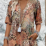 Lia | Dámské midi šaty z jemné tkaniny