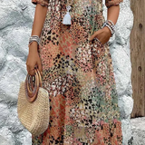 Lia | Dámské midi šaty z jemného materiálu