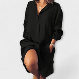 Clara | Lightweight Linen Blouse