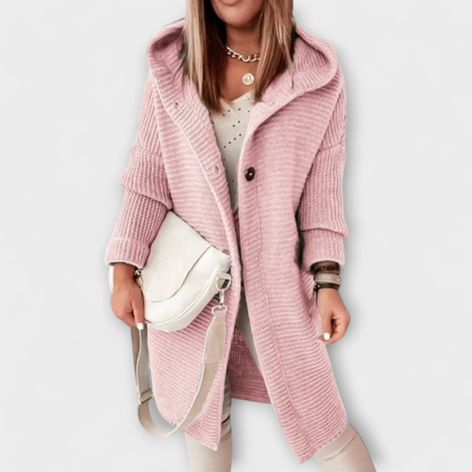 Carla - Pletený Svetr s Vzorem