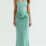 Esmeralda | Fiorella Dlouhé šaty s korzetovým stylem