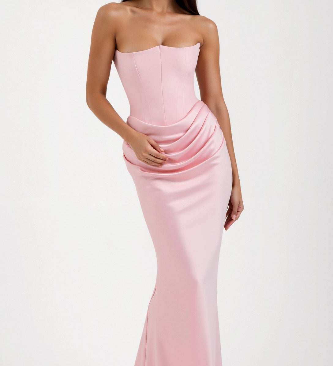 Esmeralda | Fiorella Dlouhé šaty s korzetovým designem