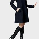 Saša - Stylový kabát s knoflíkovým zapínáním