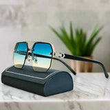 Alex – Kovové sluneční brýle ve čtvercovém designu