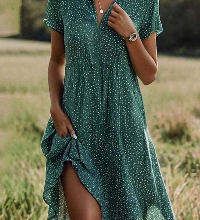 Ana Bela | Midi šaty s elegantním a univerzálním designem