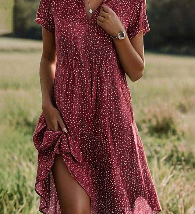 Ana Bela | Midi šaty s elegantním a univerzálním designem