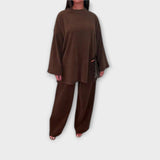 Ingrid – Plus Size Set with Ribbed Design