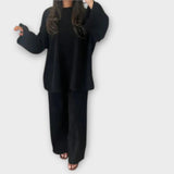 Ingrid – Plus Size Set with Ribbed Design