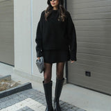 Lara | Pletený podzimní set