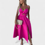 "Cielo Divino – Midi Šaty s Předním Rozparkem" can be rewritten as "Cielo Divino – Midi Šaty s Elegantním Předním Rozparkem".