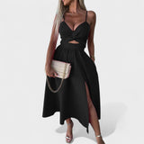 "Cielo Divino – Midi Šaty s Předním Rozparkem" can be rewritten as "Cielo Divino – Midi Šaty s Elegantním Předním Rozparkem".